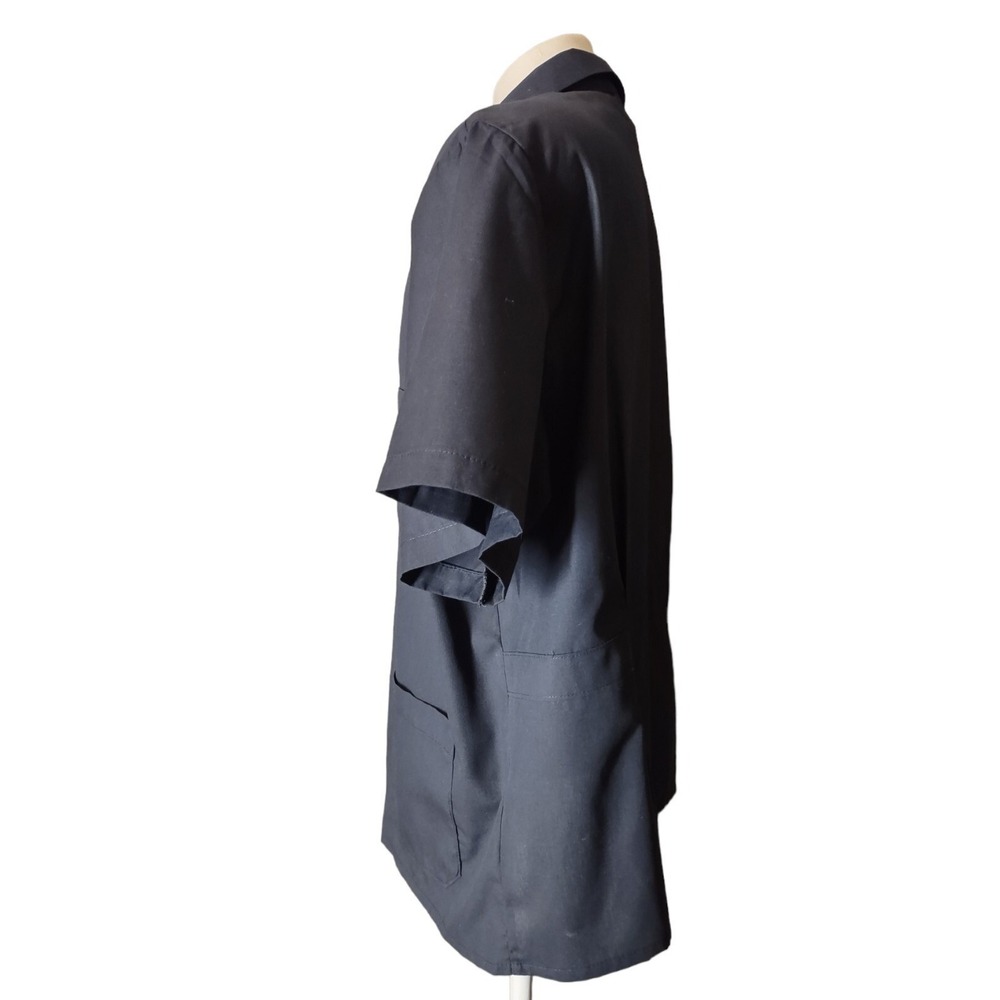Red Kap Work Shirt Mens XL Norm Core Navy Blue Zip Front Utility Pockets KP44NV4 - Picture 4 of 12